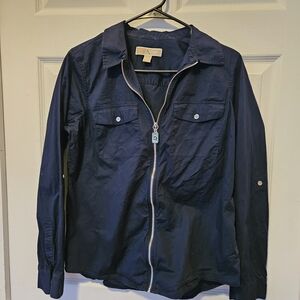 Michael Kors Navy Utility Jacket